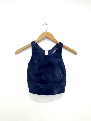Lululemon Blue Tie-Dye Sports Top UK 10
