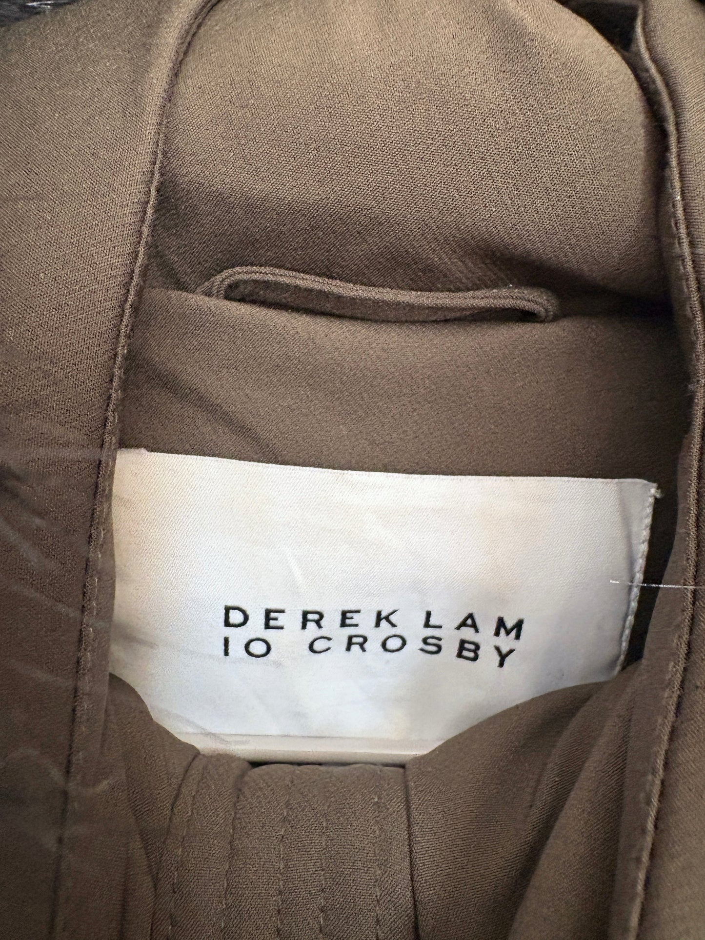 Derek Lam 10 Crosby Khaki Parka Coat S