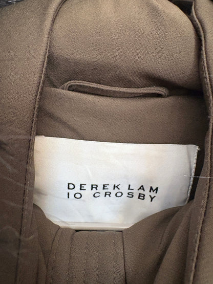 Derek Lam 10 Crosby Khaki Parka Coat S