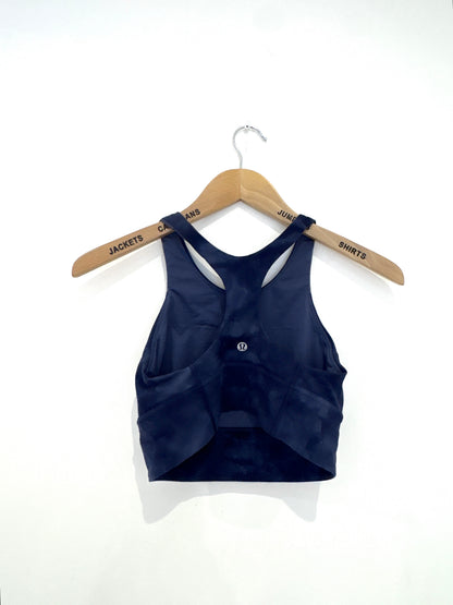 Lululemon Blue Tie-Dye Sports Top UK 10