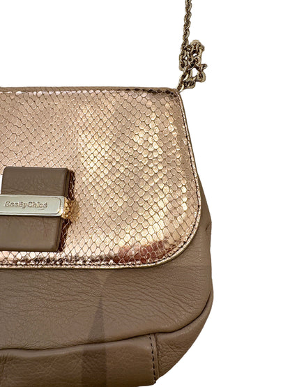 See by Chloe Metallic Crossbody Bag