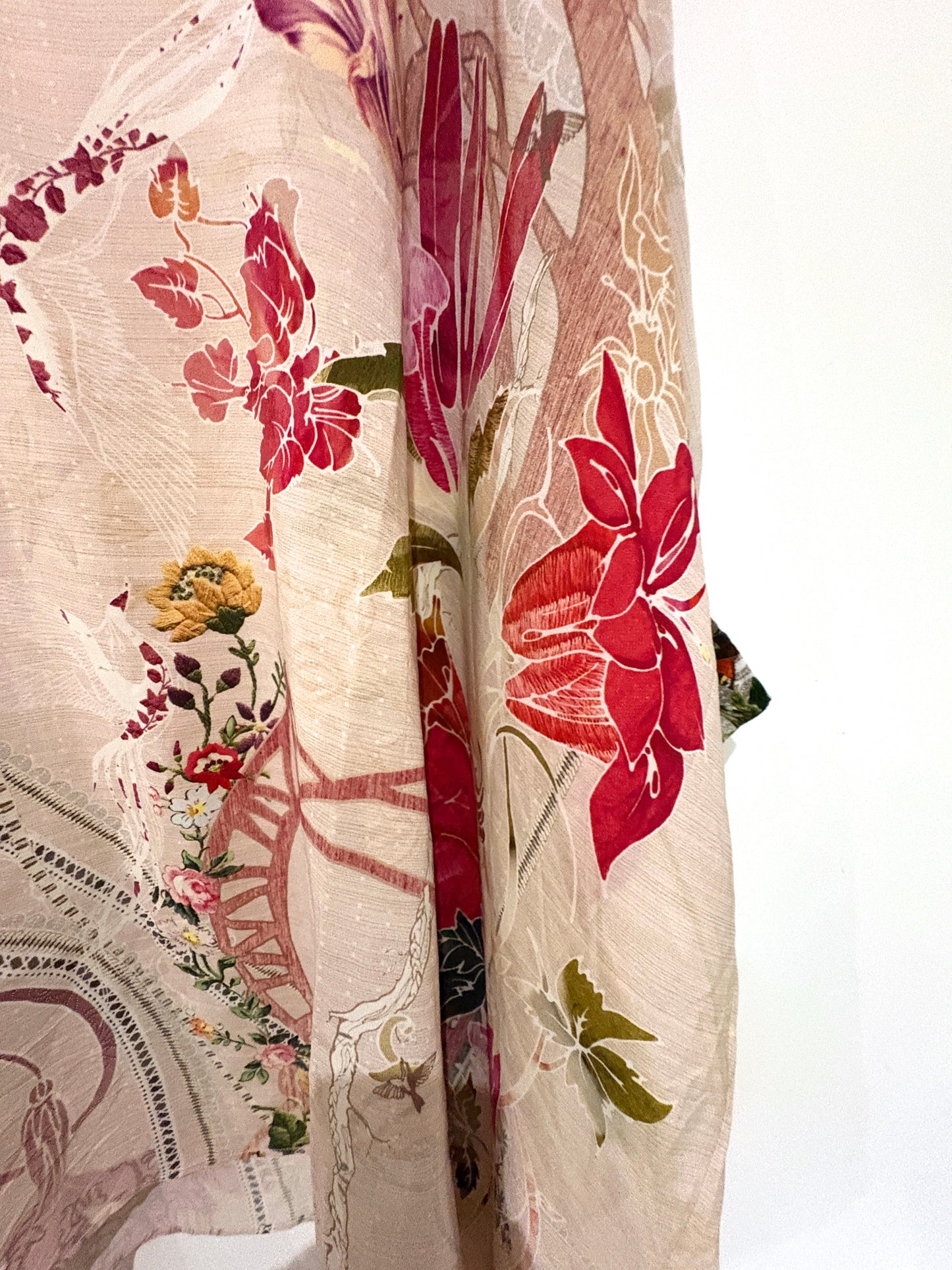 Camilla Short Pink Kaftan S