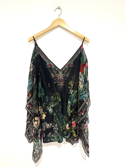 Camilla Playsuit with Scarf Sides