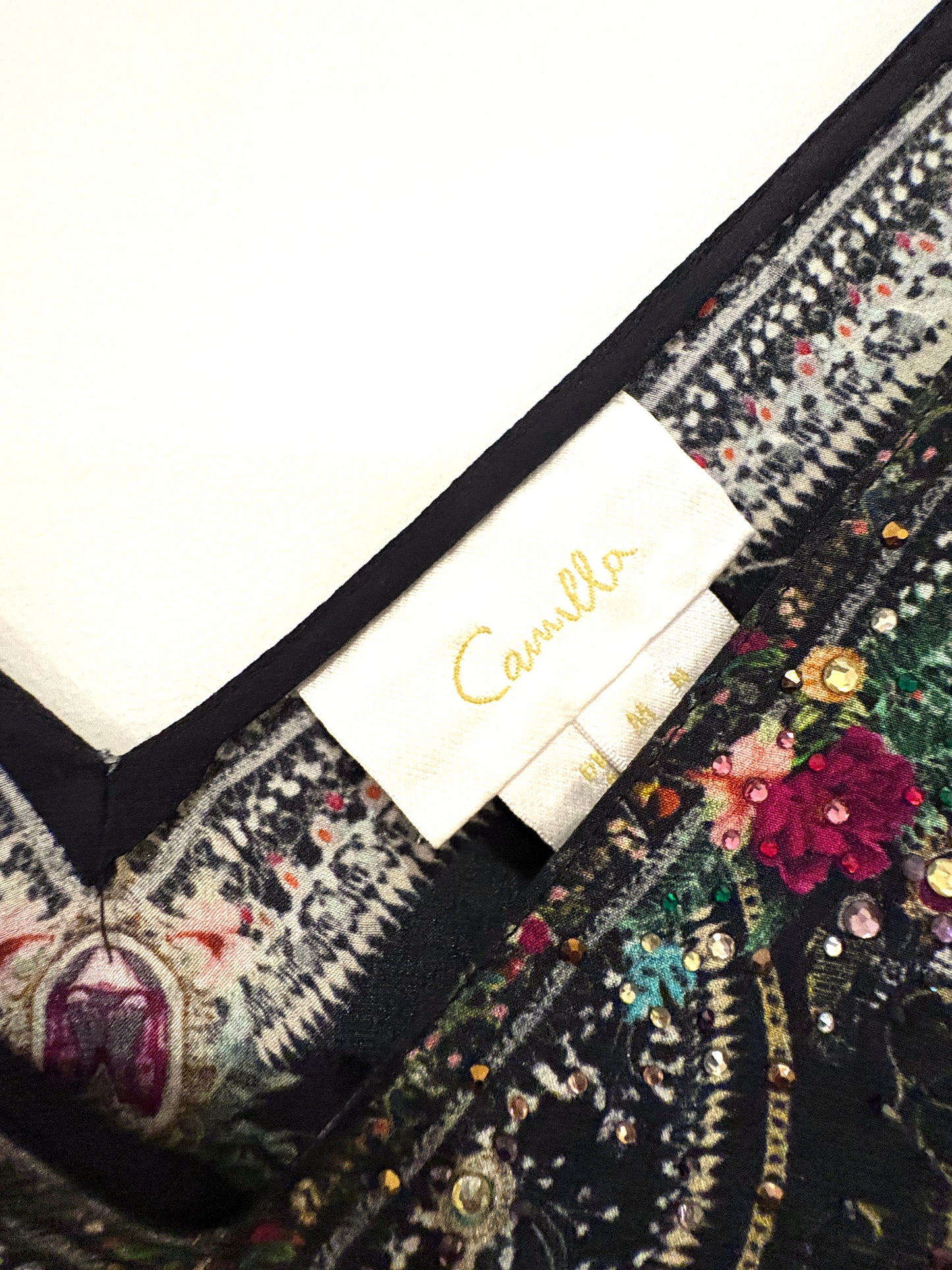 Camilla Playsuit with Scarf Sides M