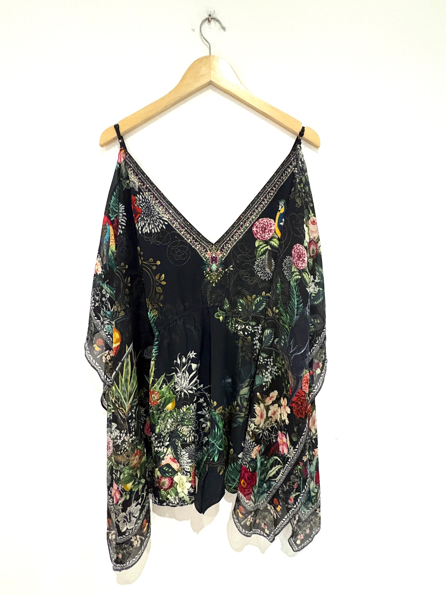 Camilla Playsuit with Scarf Sides M