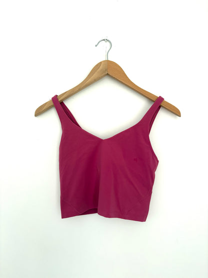 Lululemon Pink Sports Tank UK 10