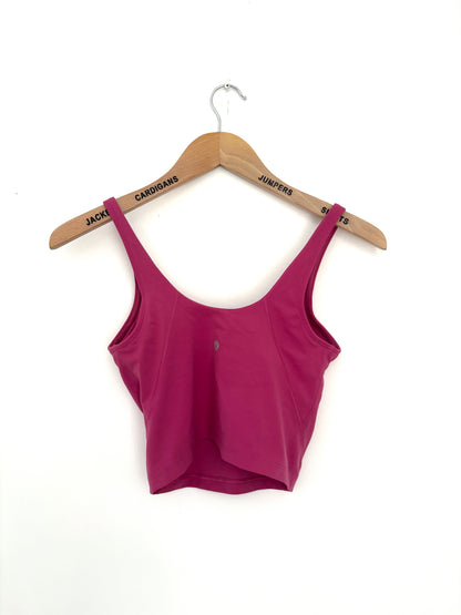 Lululemon Pink Sports Tank UK 10