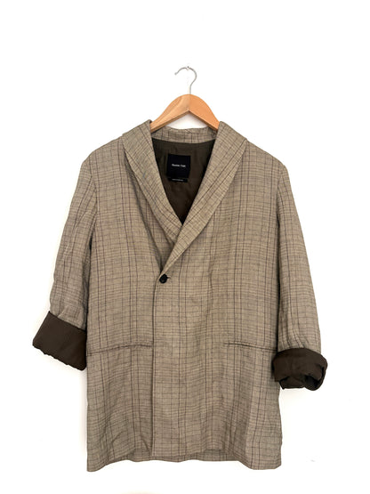 Massimo Dutti Check Blazer