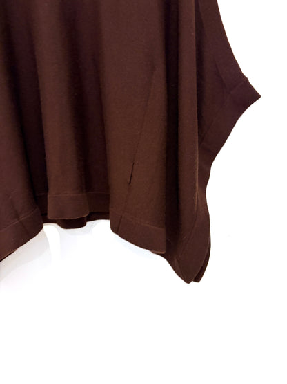 Reiss Brown Wool Roll-neck Knit M