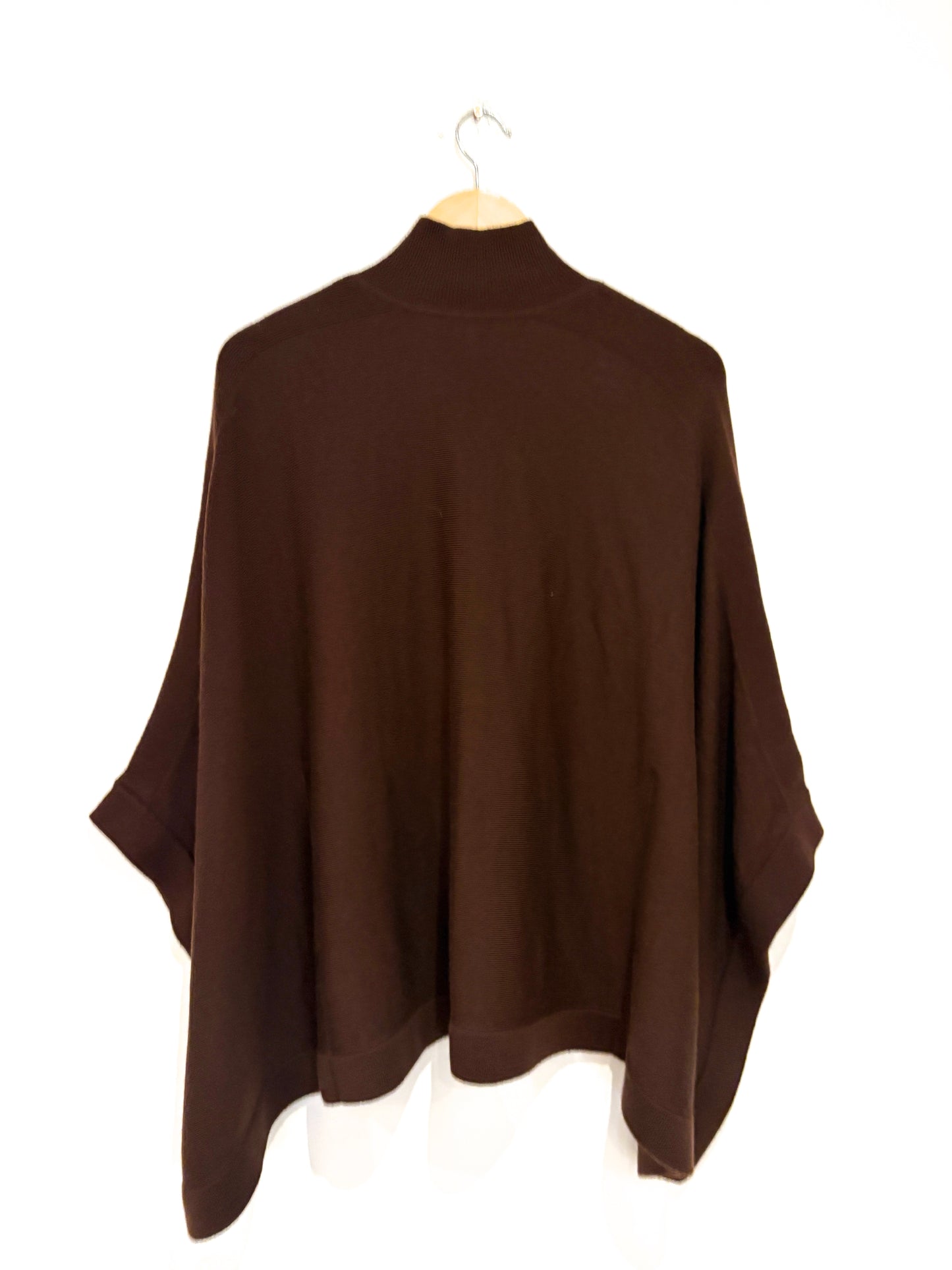 Reiss Brown Wool Roll-neck Knit M