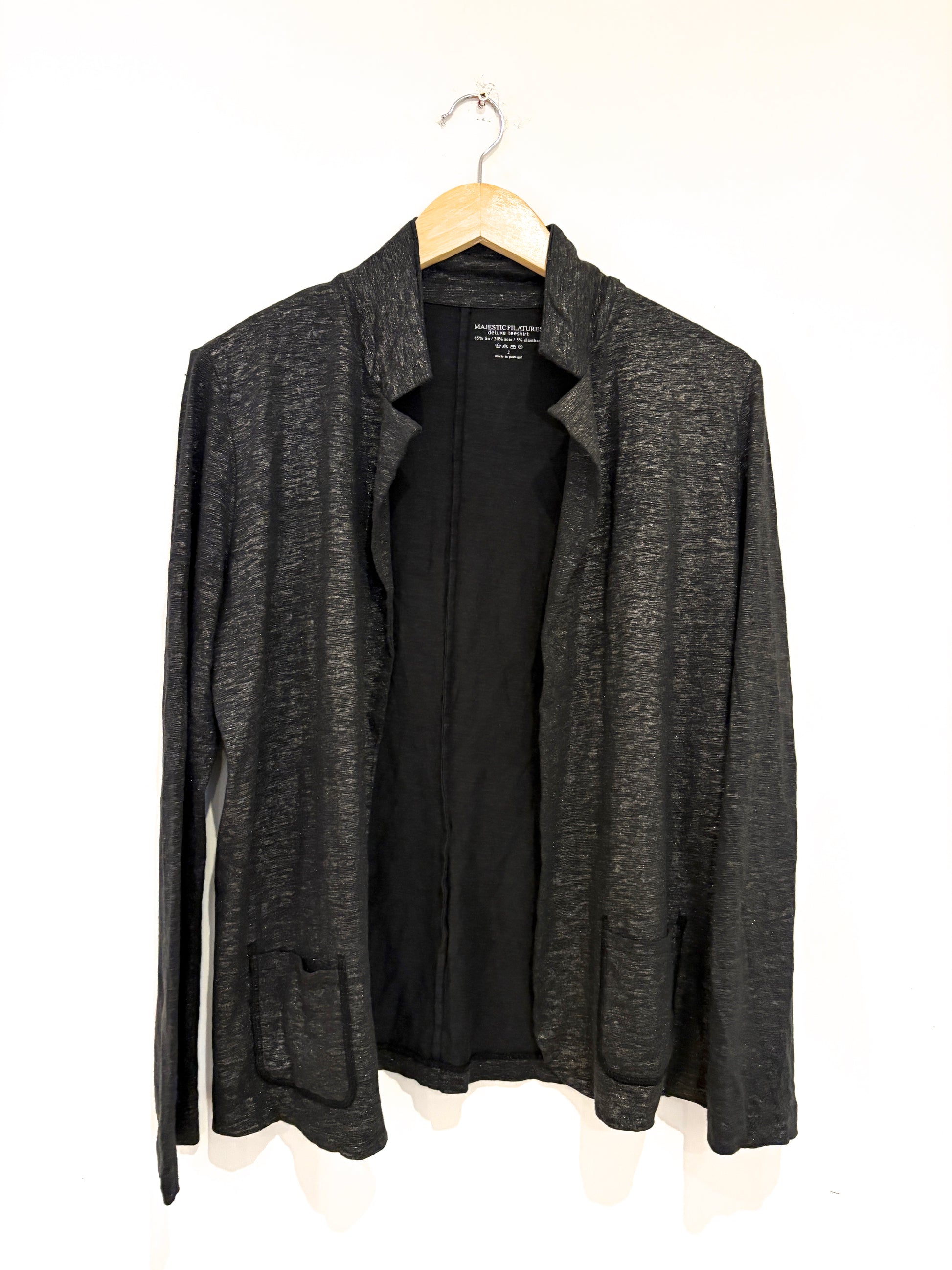 Majestic Filatures Metallic Cardigan