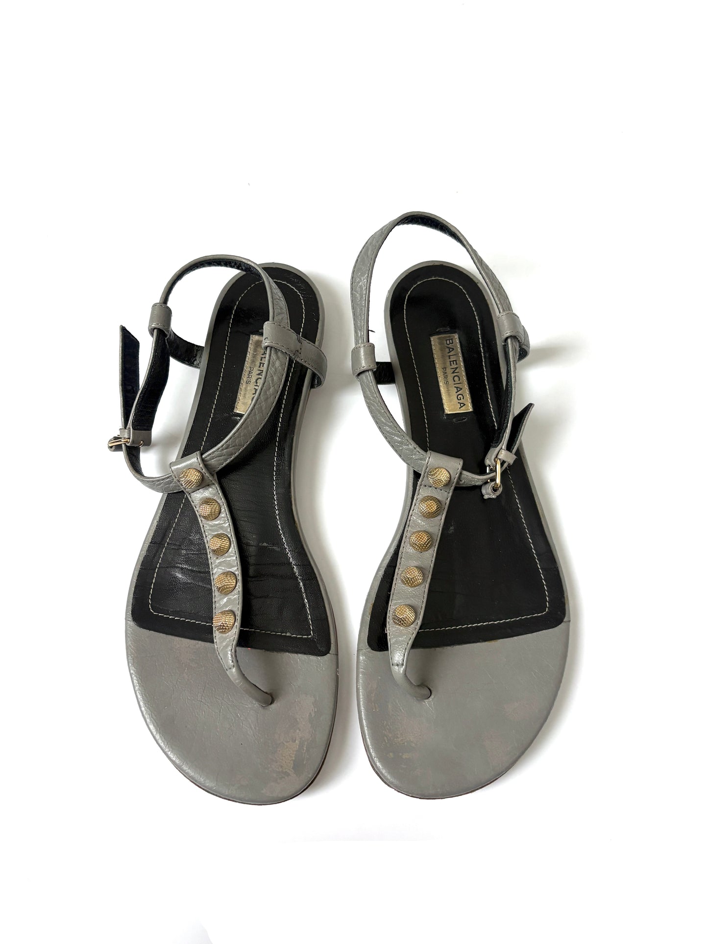 Balenciaga arena thong sandals