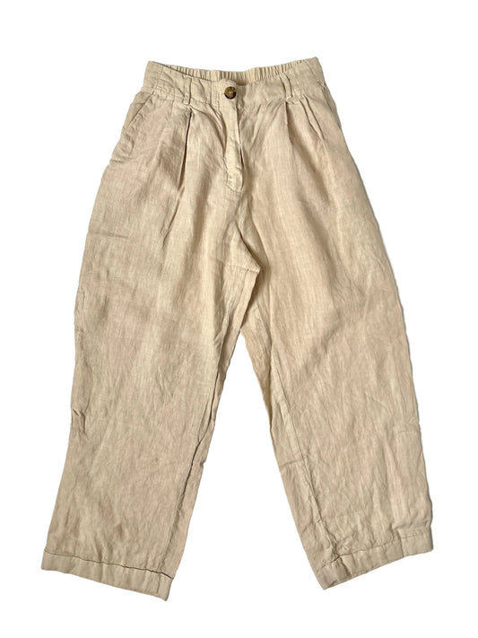 massimo dutti linen trousers