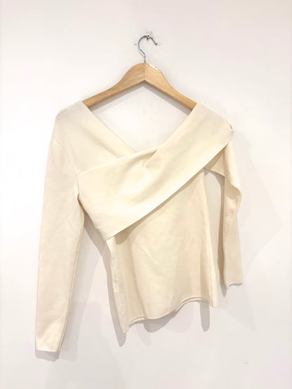 New With Tags Reiss Eliah Asymmetric Top M