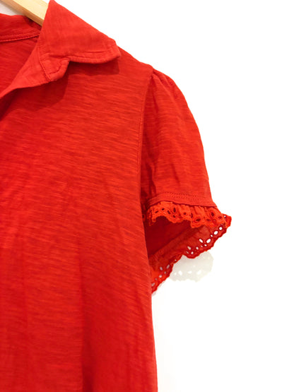 Me+Em Coral Lace Blouse UK 10