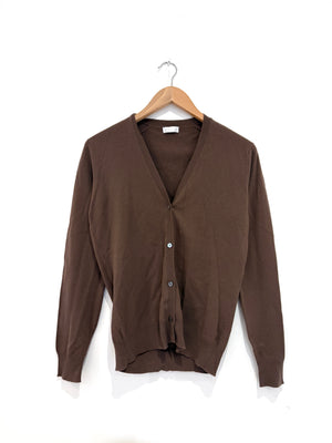 Barrie Brown Cashmere Cardigan L
