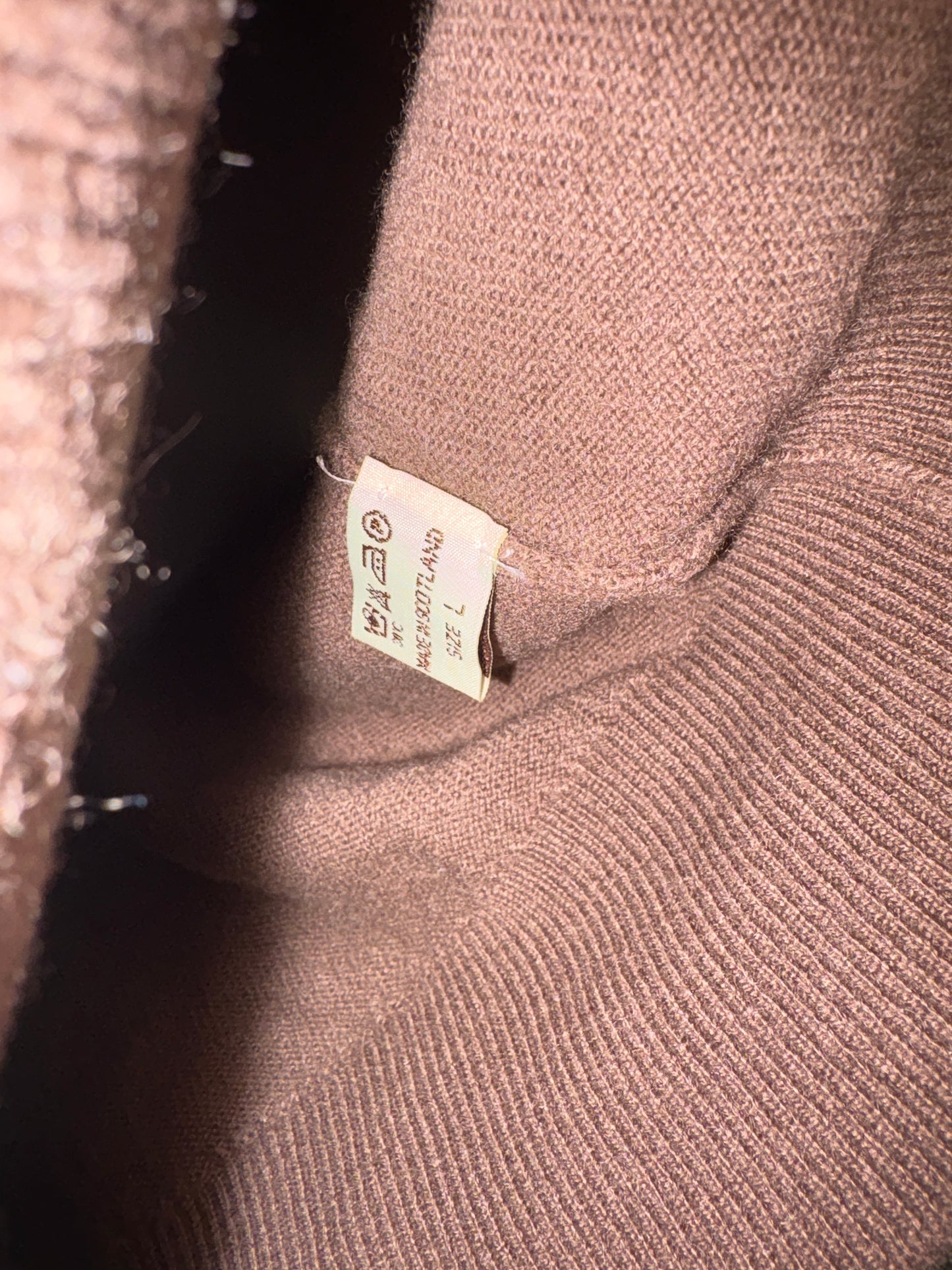 Barrie Brown Cashmere Cardigan L