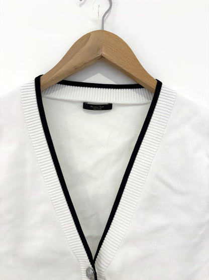 Massimo Dutti White Waistcoat XS