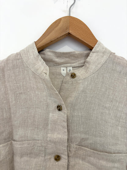 Arket Linen Shirt UK 8
