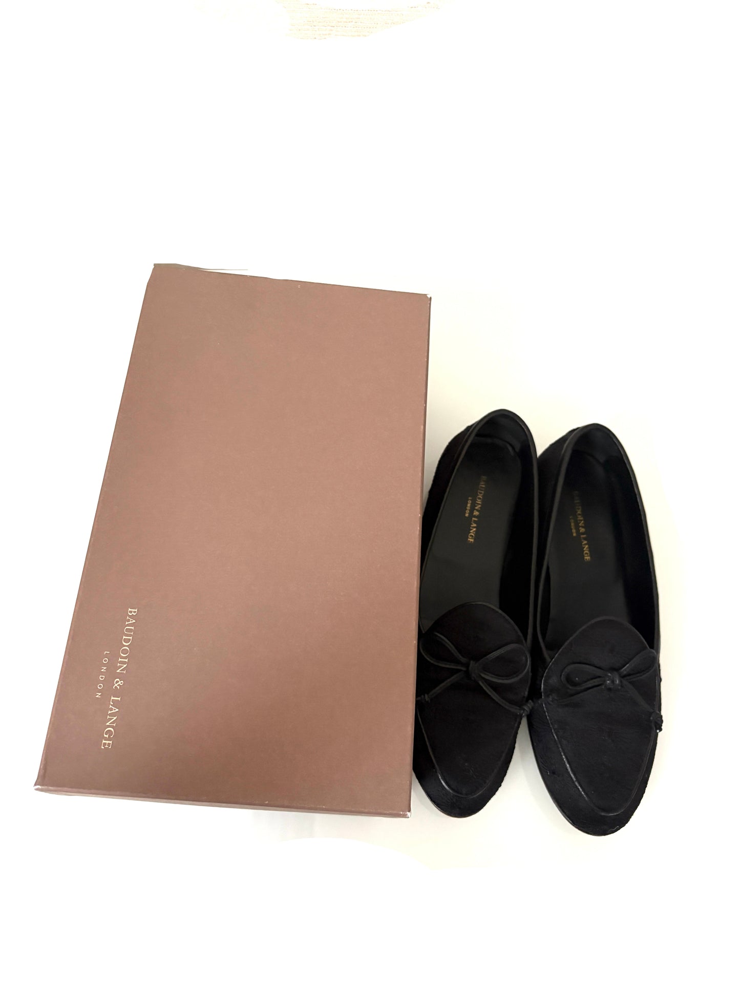 baudoin & lange embroidered loafers