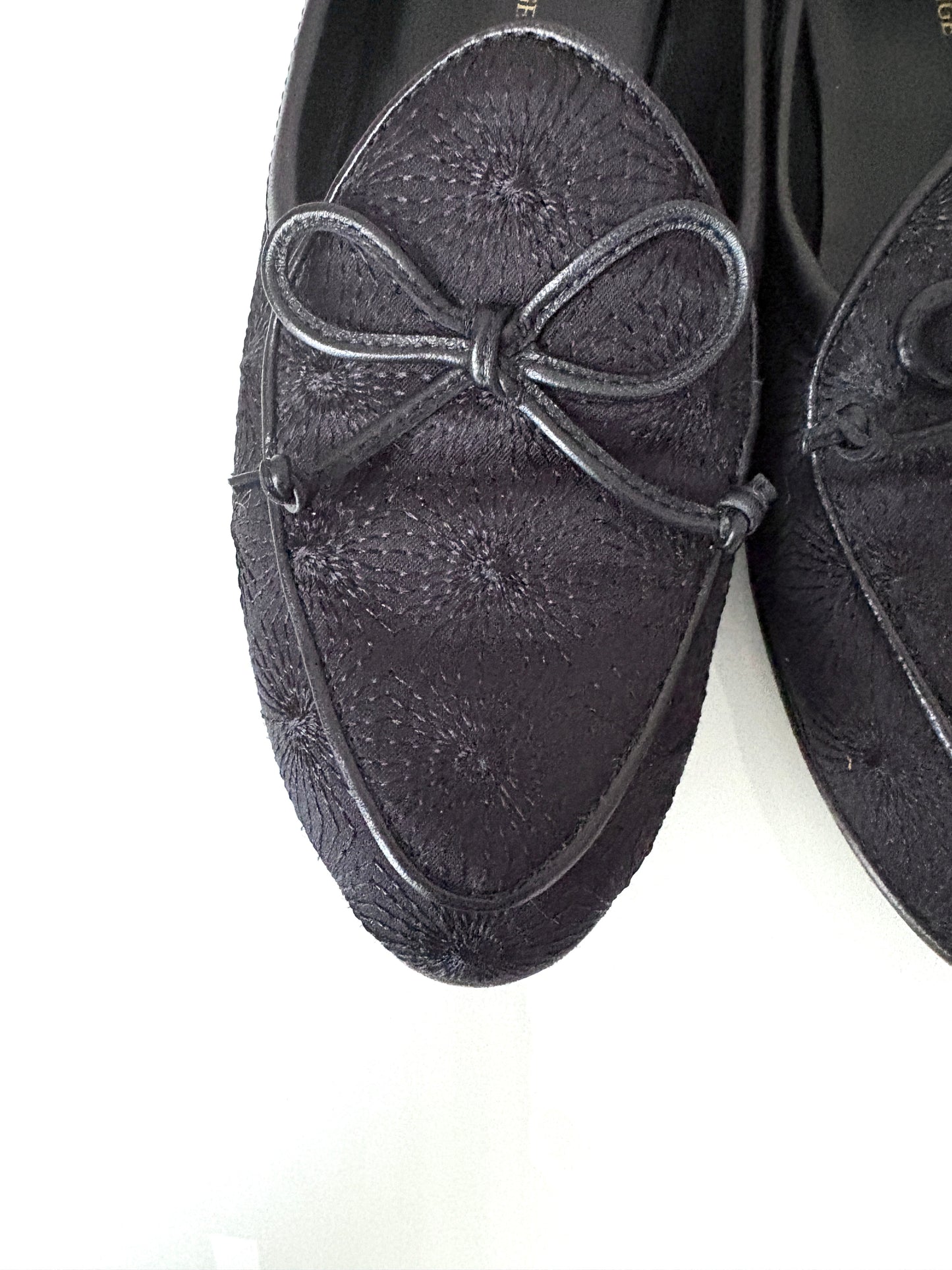 Baudoin & Lange Black Loafers UK 4