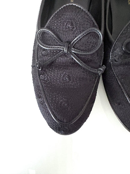 Baudoin & Lange Black Loafers UK 4