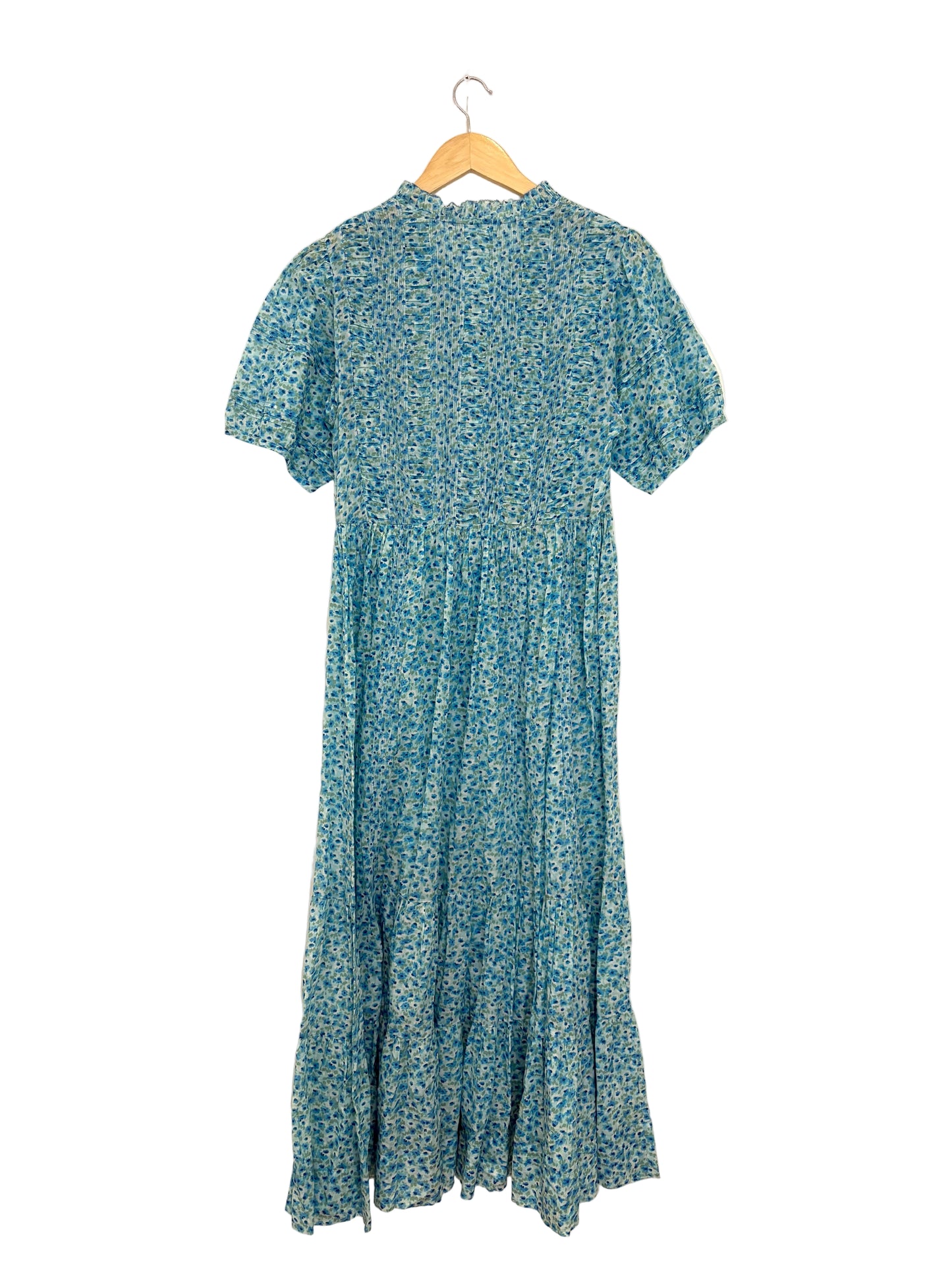 Doen Haleigh Blue Floral Dress M