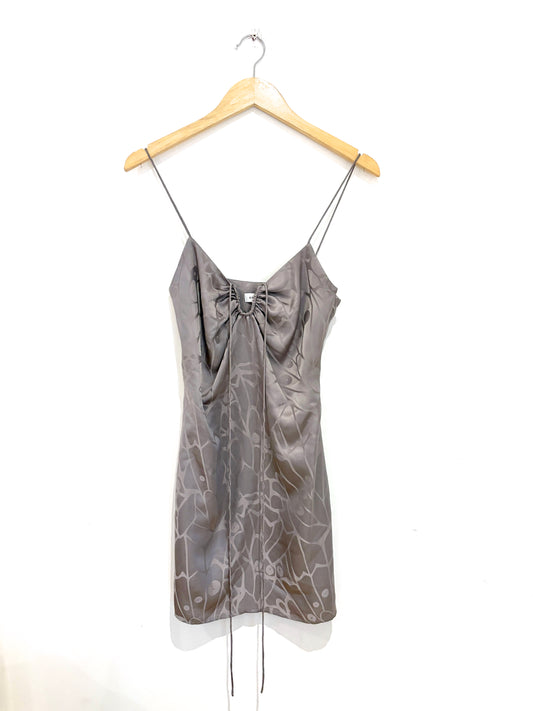 Anine Bing Papillon silk Mini dress