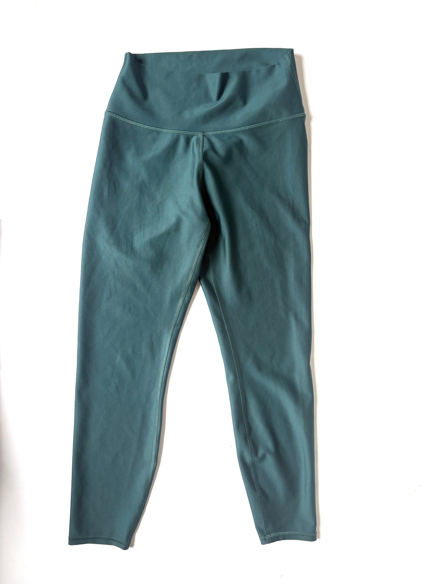 Alo Yoga High-Waist Teal Cropped Legging L
