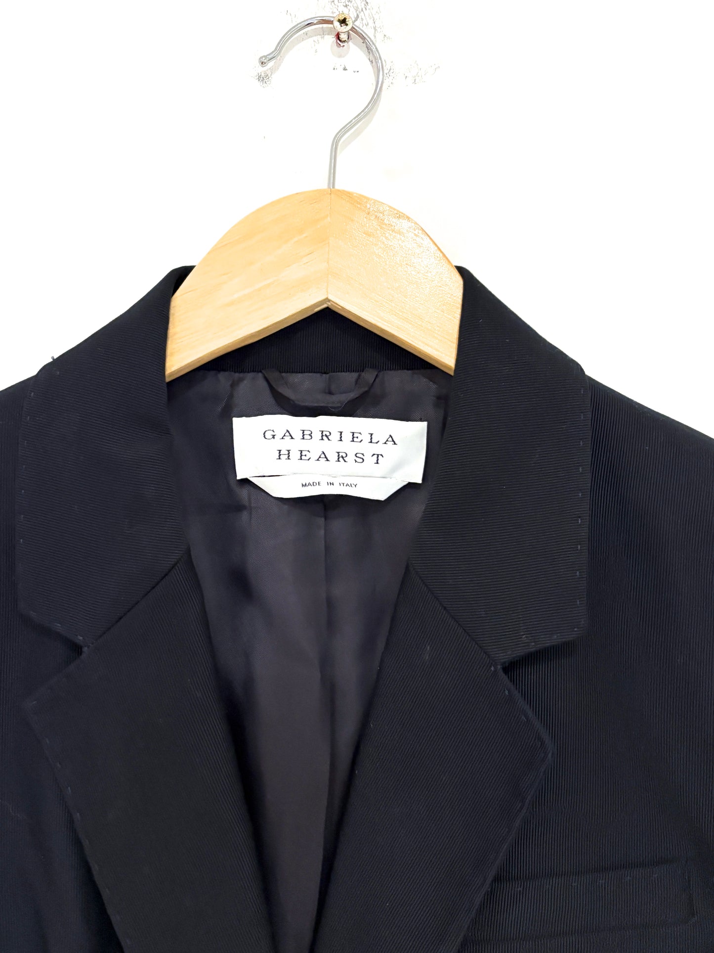 Gabriela Hearst Navy Blazer UK 12