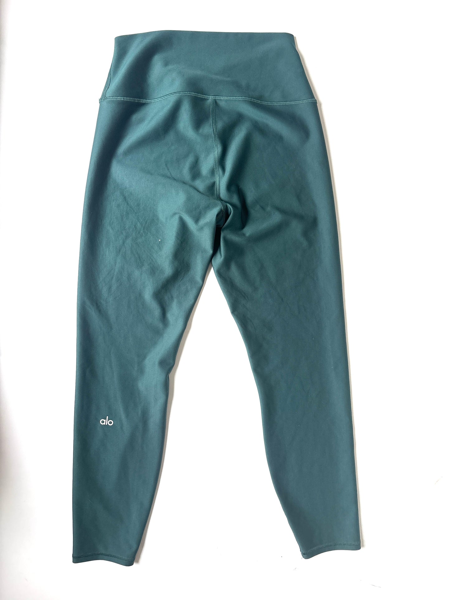 Alo Yoga High-Waist Teal Cropped Legging L