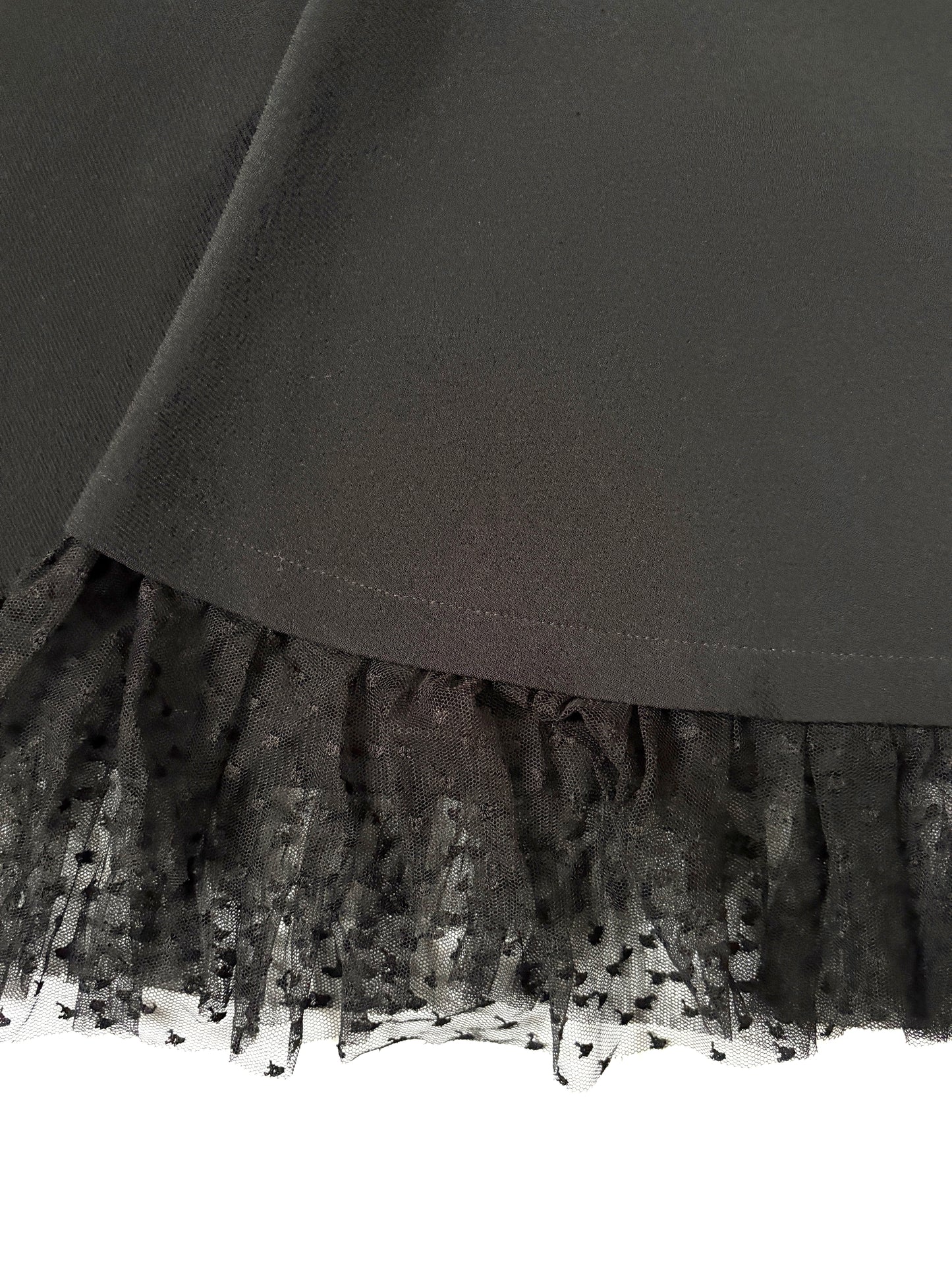 Maje Mini Lace Trim Skirt UK 12