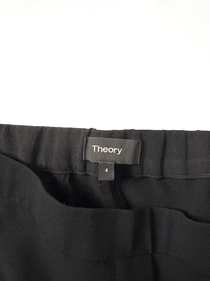 Theory Treeca Pull-on Cropped Trousers UK 8