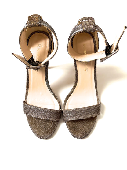 Russell & Bromley Bronze Metallic Sandals 
