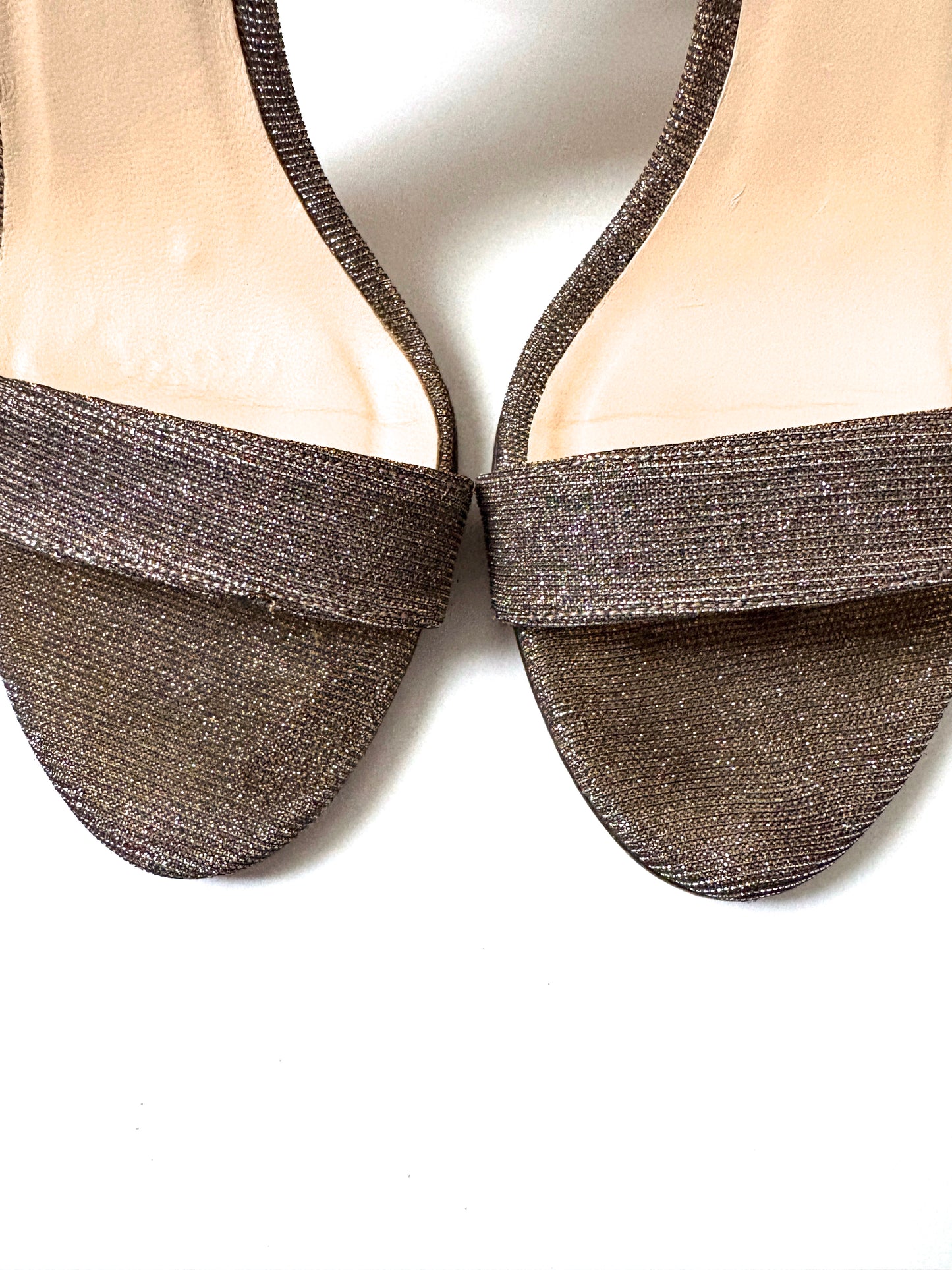 Russell & Bromley Bronze Metallic Sandals UK 6