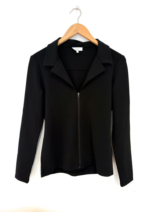 Reiss Black Zip up Jacket