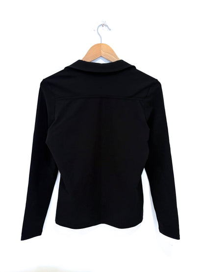 Reiss Black Zip up Jacket L