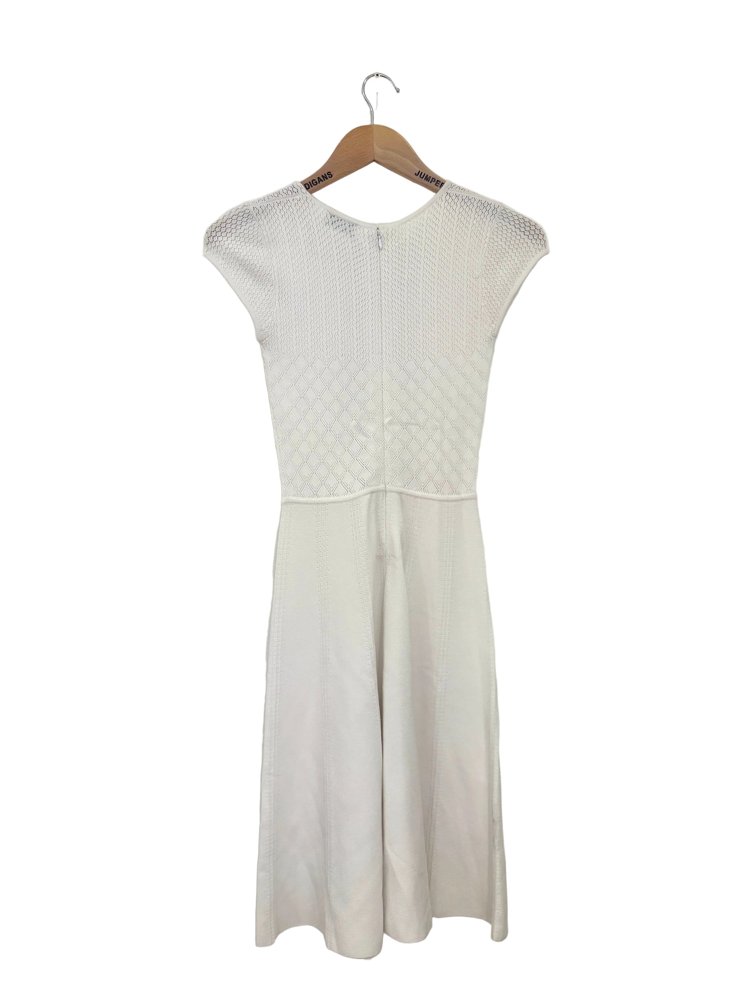 Issa White Knit Dress UK 8