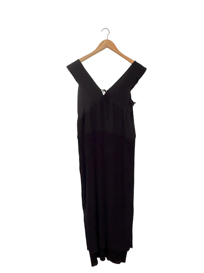 Comptoir des Cotonniers Black plissé dress