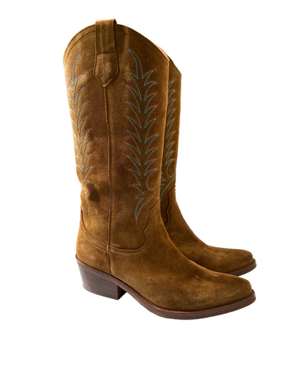 Penelope Chilvers Goldie Embroidered Cowboy Boots