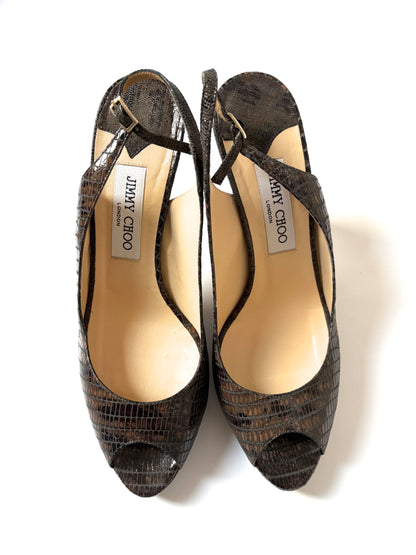 Jimmy Choo Patent Heels UK 7