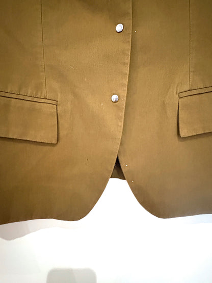 Gucci Vintage Khaki Blazer UK 8