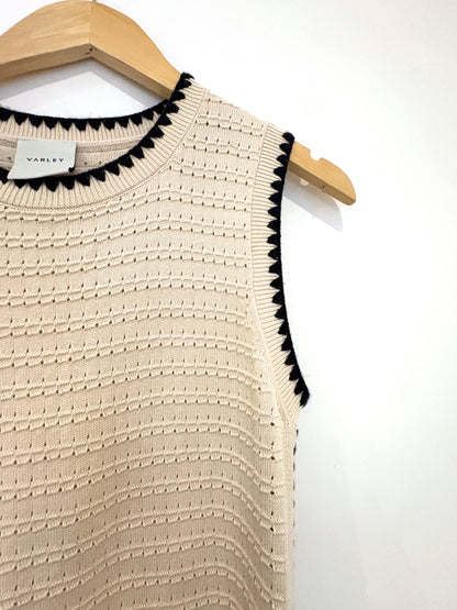 Varley Open Knit Midi Dress M