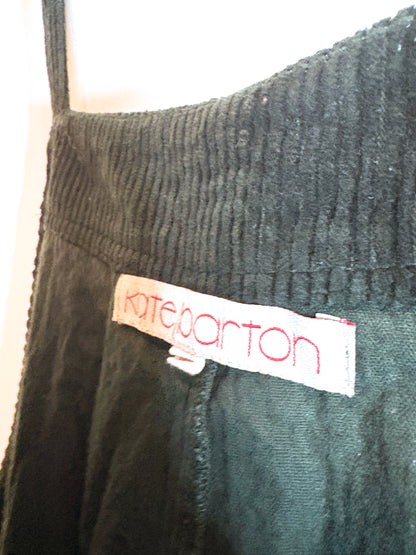 Kate Barton Green Corduroy Dungarees M/L