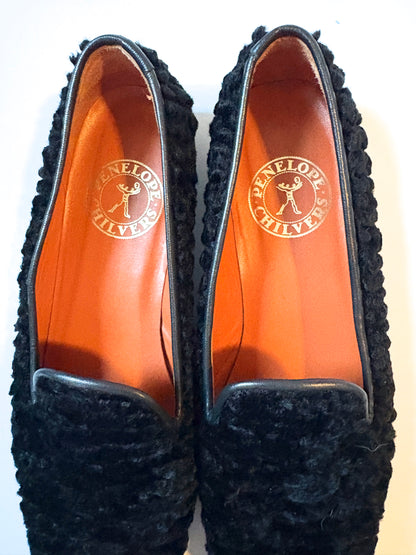Penelope Chilvers Velvet Loafers UK 7
