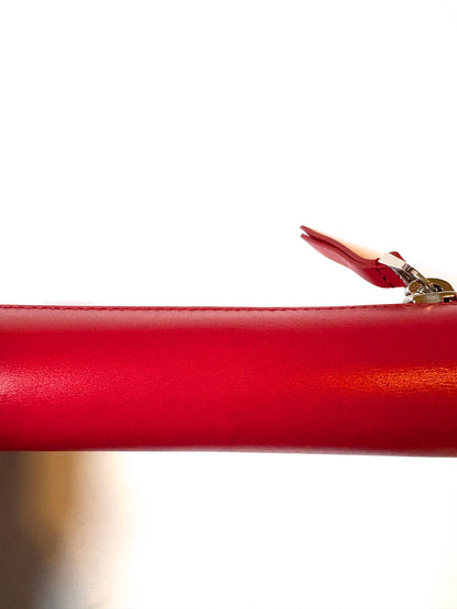 Tod's Double-T Red Leather Bag