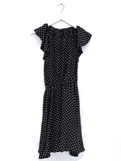 Tara Jarmon Silk Polka Dot Dress UK 8