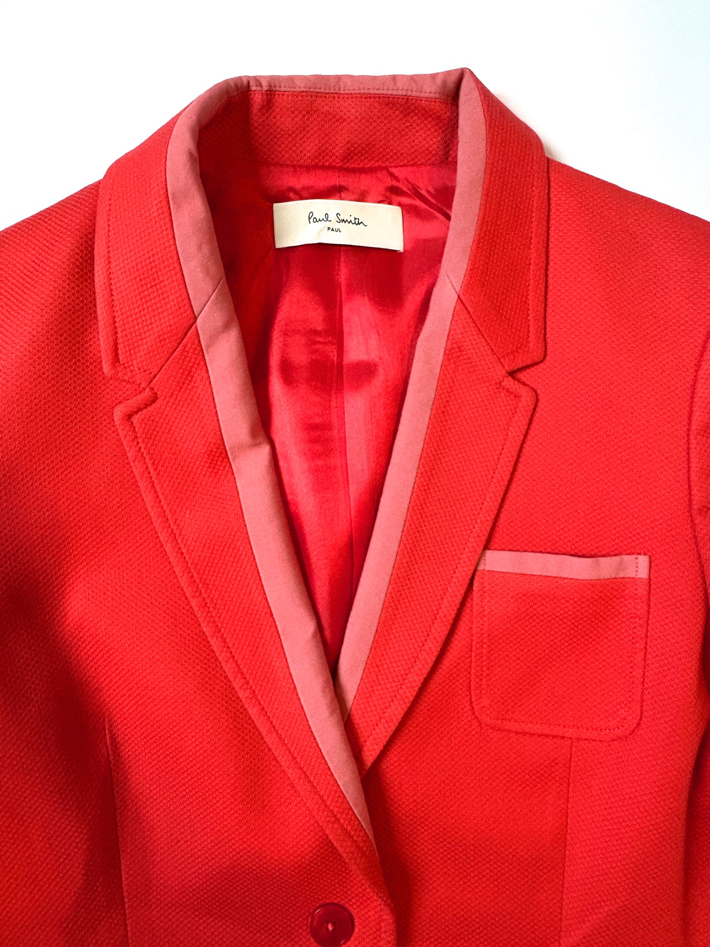 Paul Smith Coral Suit UK 12