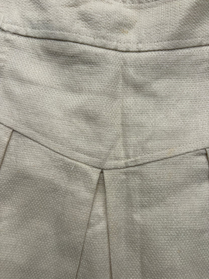 Diane Von Furstenberg Cargo Linen Mini Skirt UK 10