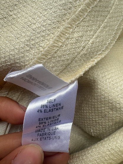 Diane Von Furstenberg Cargo Linen Mini Skirt UK 10